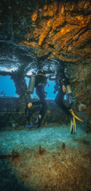 V1 Dive locations at DiversInnMX
