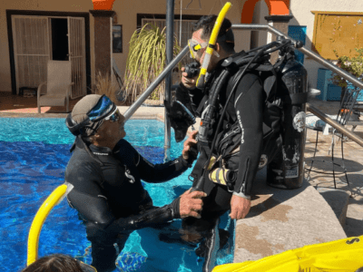 PADI Master Scuba Diver training and certification at DiversInnMX