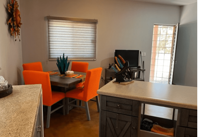 kitchen in the Casita at DiversInnMX