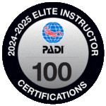 100-ELITE-Instructor-2025-DIMX 100 Elite PADI Instructor